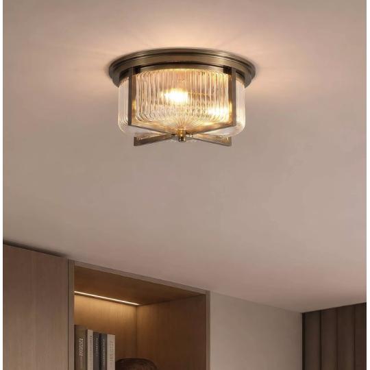 klasszikus mennyezeti lampa bordazott bronz mediterran alacsony belmagassag kamra vizallo furdoszoba ip vedett terasz 4135.jpg